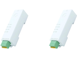 2 Convertidores Rs485 A Ethernet, Formato Compacto, Servidor Serie Dr134, Compatible Con Udp Y Http.