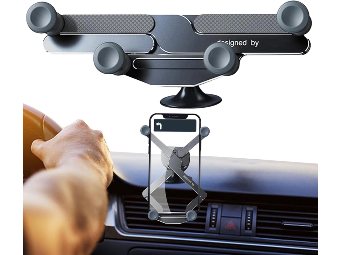 Soporte Para Coche Para La Rejilla De Ventilación, Soporte Giratorio Para Teléfono Con Rotación De 360 Grados.