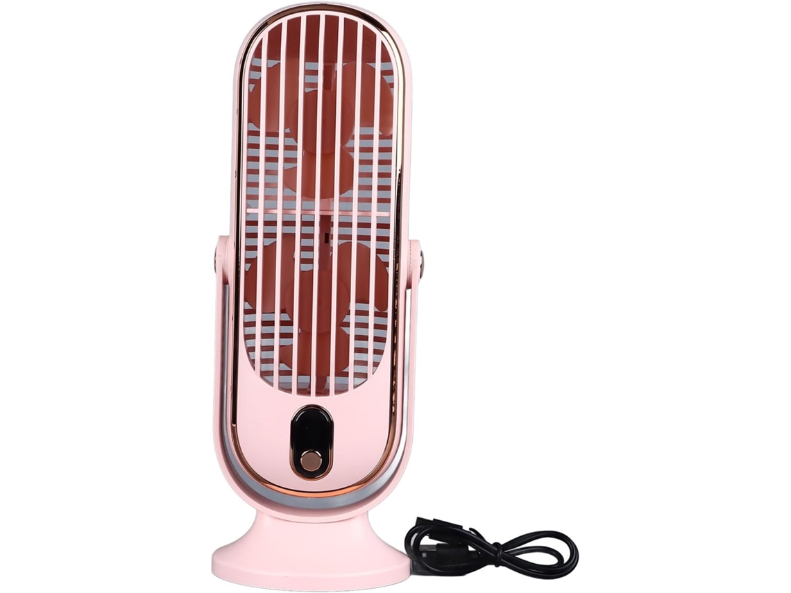 Ventilador De Torre Usb, 1800 Mah, Refrigeración, Motor Con Escobillas, 5 Velocidades, De Sobremesa ()