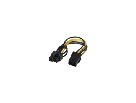 Cable de alimentación pcie 6 pines a 8 pines GÉNÉRIQUE