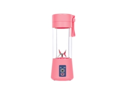 Mezclador Portátil Recargable Por Usb, Exprimidor De Frutas Y Verduras Con 6 Tazas, Máquina De Cocina CHRUI Rosa