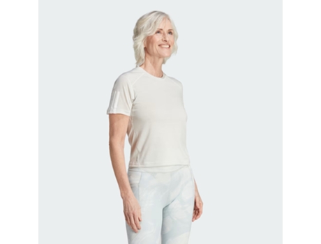 Camiseta de Mujer ADIDAS Tr Es Torbit Algodón Gris (L)