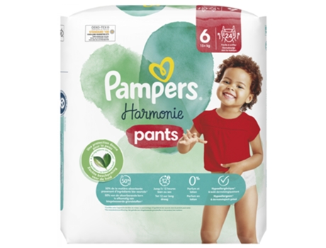 Pañal Harmonie 24 Talla 6 15 kg Y PAMPERS