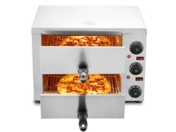 Horno de pizza eléctrico de encimera Succebuy de 12 pulgadas con temperatura ajustable y temporizador de 0 a 120 minutos