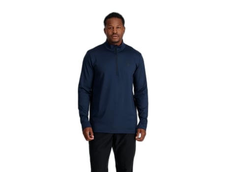 Camiseta de Hombre SPYDER Cremallera Prospect Azul (M)