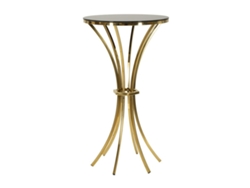 Mesa Mf878, Cristal, Dorado, 108x108x60 Cm, Epikasa