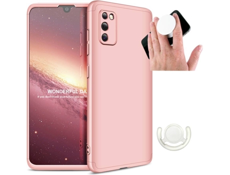 Carcasa, Popsocket y Soporte Samsung A41 Slim armor 360º