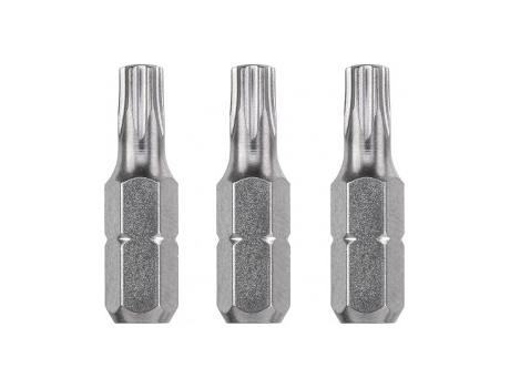 3 Puntas Industrial 25Mm Torx T30 Sb KWB