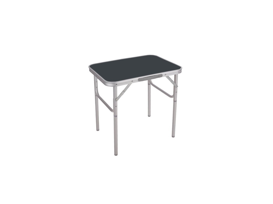 Mesa plegable de aluminio gris verano Marbueno para jardín y camping
