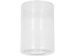 Cilíndrico En Vidrio Blanco Lechoso, Base E27, Fácil De Montar, Iluminación Suave Para Lámpara Colgante O