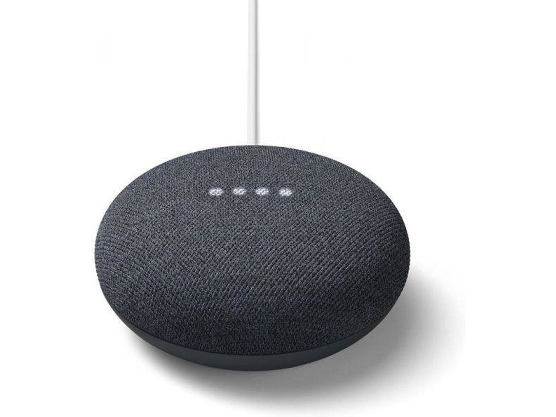 Altavoz Inteligente GOOGLE Home Nest Mini Carbón (Google Assistant - Negro)