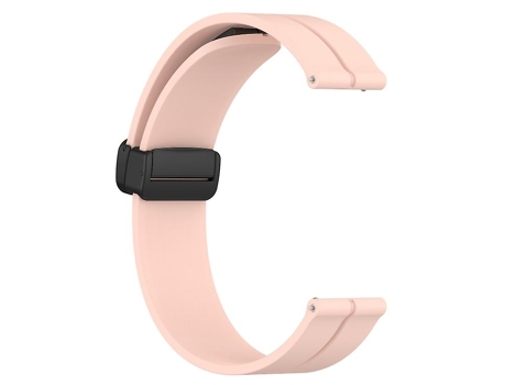 Correa De Reloj Inteligente Para Garmin Approach S40, Banda De Reloj De Silicona Con Cierre Magnético De Color Sólido De 20Mm, Color Rosa VENISYMLIS