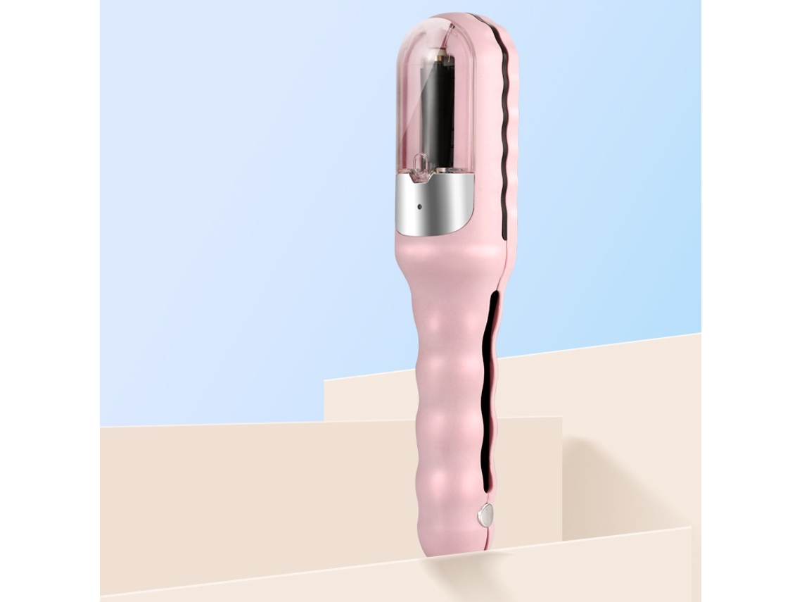 Cortapelos Profesional Inalámbrico Para Reparar Puntas Dañadas Y Frágiles Alimentación Usb Rosa Gusshious
