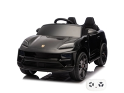 Vehículo Eléctrico Infantil Porsche Macan Turbo Pintura En Aerosol 1 A 6 Años - Vehículo A Batería Con Licencia Oficial, Con Ruedas De Eva,