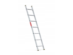 Escalera Inclinada De Aluminio, 1x7 Peldaños, Baulich