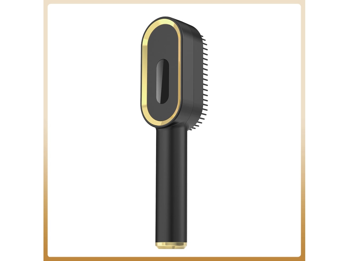 Peine eléctrico para el crecimiento del cabello, masajeador con terapia láser, promueve el crecimiento del cabello (negro)