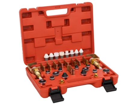 Kit Detector De Fugas Aire Acondicionado Rojo 36X27X9 cm VIDAXL