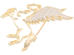 Broche De Caballo Con Diamantes De Imitación, Pin Del Zodíaco Para Mujeres Y Hombres, Joyería De Noche, Joyería Decorativa De La Suerte.