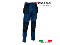 Pantalón Kudus Azul Marino Negro Cofra Talla 46