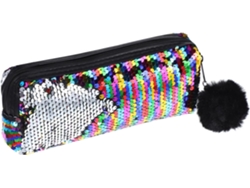 Estuche Para Lápices Con Lentejuelas, Neceser Pequeño Y Bonito, Estuche Con Cremallera Para Viajes.