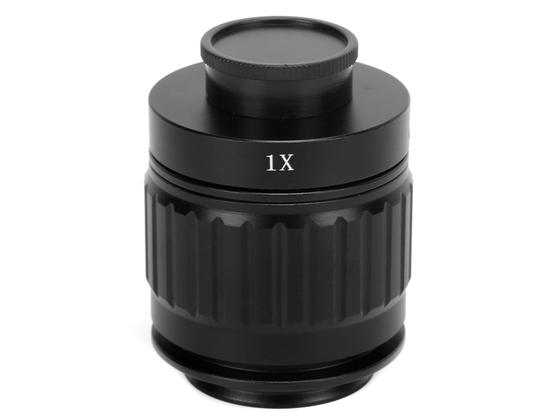Adaptador De Lente Con Montura C Para Tubo De Microscopio Estereoscópico Trinocular 1x, Accesorio Para Cámara De 38 Mm