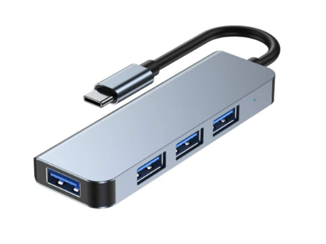 Adaptador de concentrador USB C negro YIZHOOD Inf105