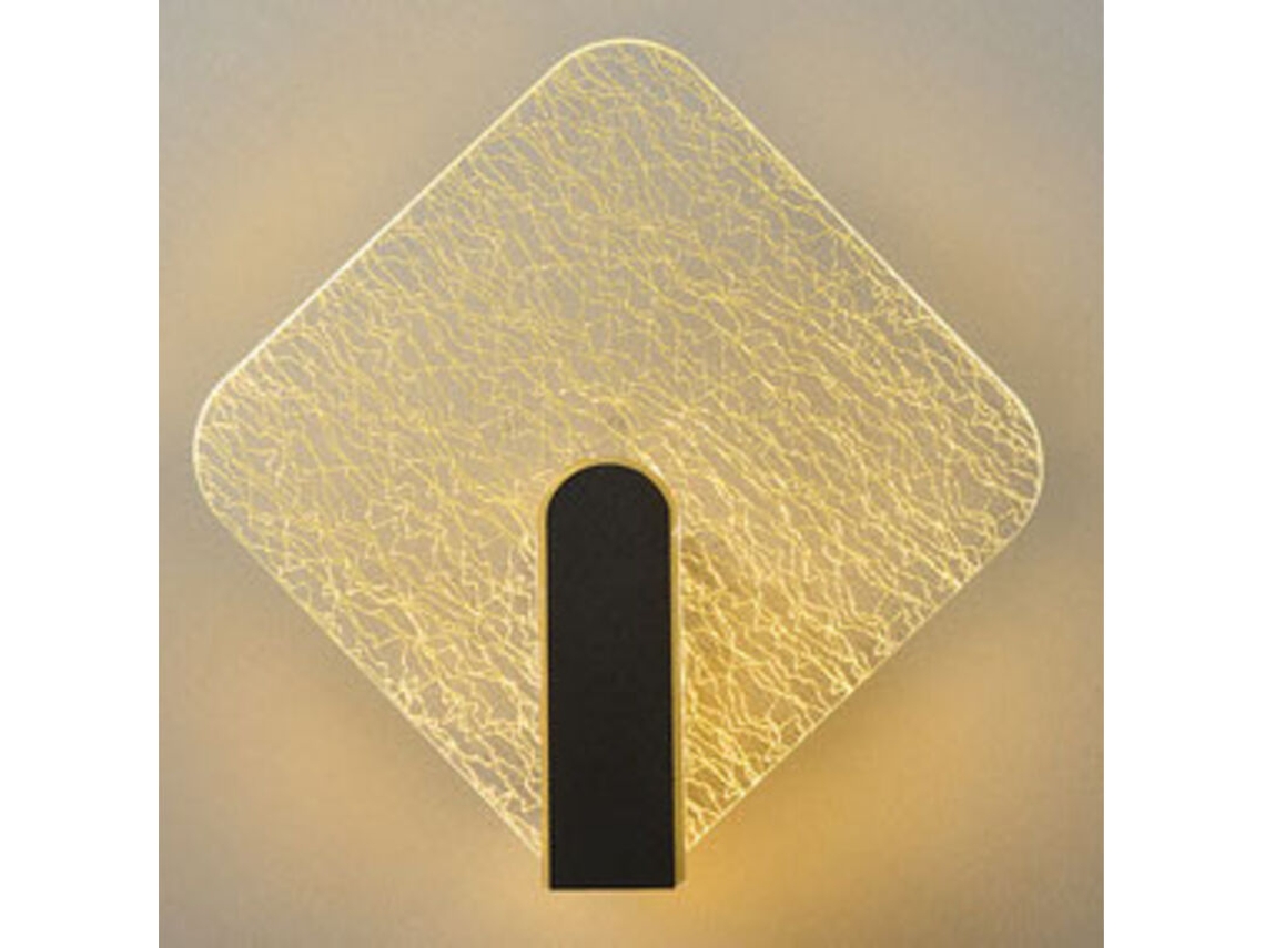 Aplique De Pared Acrílico Para Interiores – Luz Led De 5w – Iluminación De Pared De Estilo Nórdico Moderno, Luz Blanca Cálida