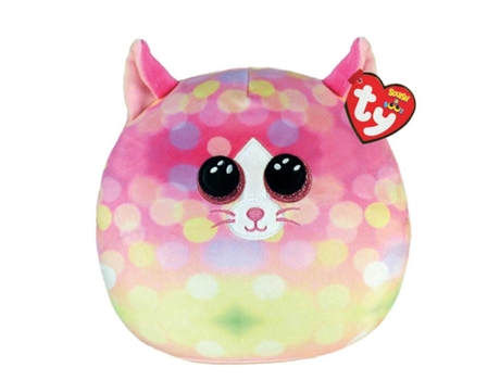 Ty Squish-a-boos de 25 cm Sonny la Gata Rosa