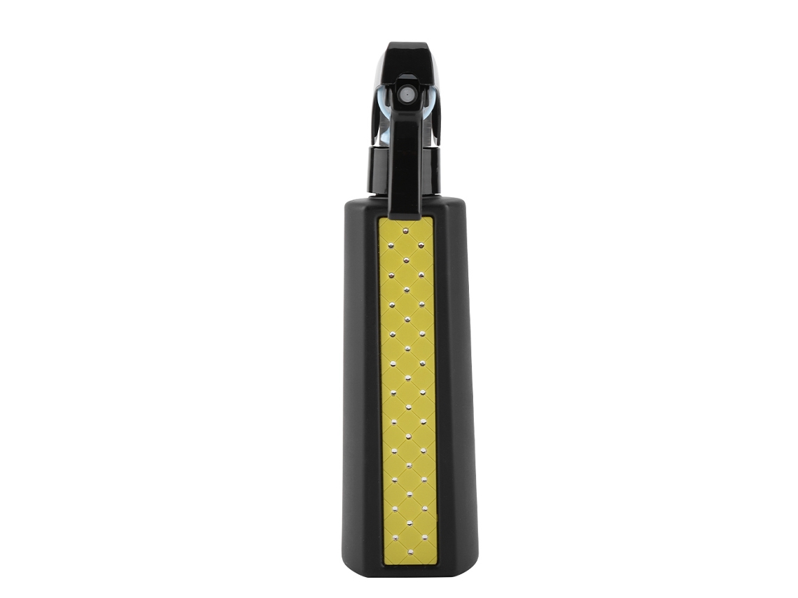 Botella De Pulverizador Rellenable De 300ml Para Cabello Mate Multipropósito Herramienta Para Salones De Belleza Y Barberos (amarillo)
