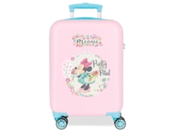 Bolsa de cabina rosa con estampado floral de Minnie de Disney