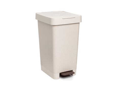 TATAY Smart - Cubo de basura 25L con Doble Apertura, Pedal Retráctil y Manual. EcoHome