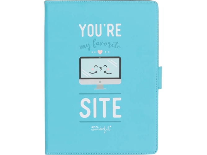 Funda Tablet MR. WONDERFUL You Are My Favourite Site (Universal - 10.1'' - Azul)