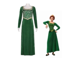 Vestido De La Princesa Fiona Para Mujer, Disfraz De Cosplay Medieval Vintage.