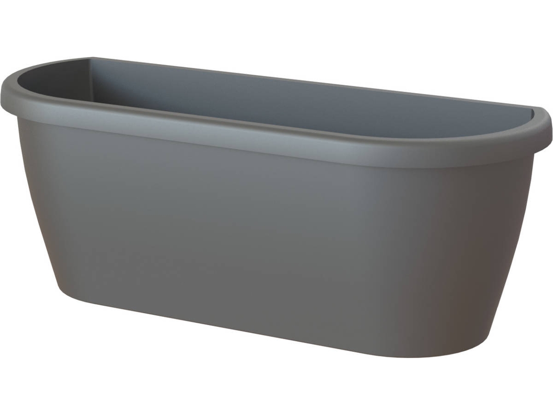 Florero ARTEVASI Pared (14.5x38.5x14.2cm - Gris)