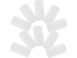 Rollos De Papel Térmico Blanco, Papel Térmico Multiusos, Impresión Nítida, Paquete De 80 Unidades.