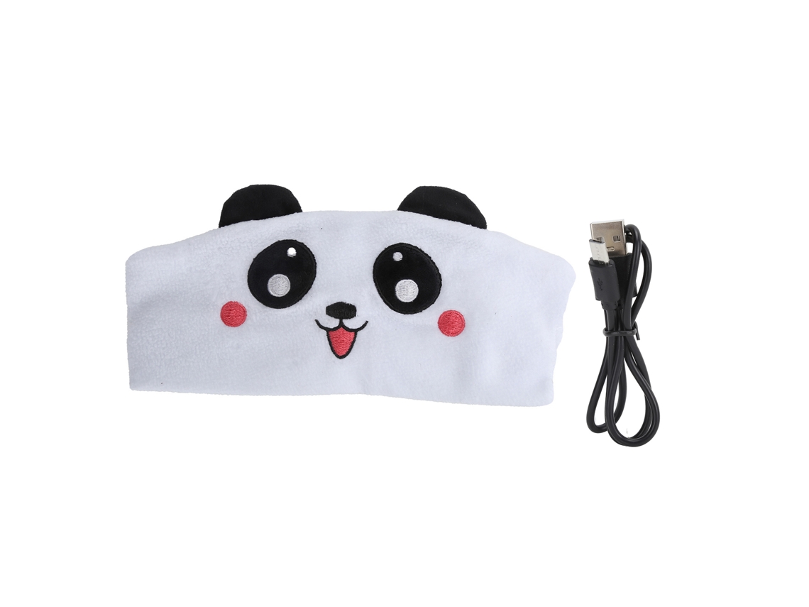 Diadema Suave Inalámbrica Bluetooth Para Dormir Para Niños Con Estampado De Animales Panda
