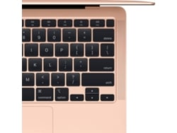 Macbook Air APPLE Dorado - MGNE3Y/A (13.3'' - Apple M1 - RAM: 8 GB - 512 GB SSD - Integrada) — MacOS Big Sur