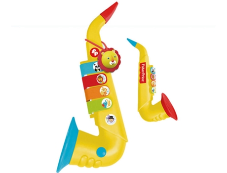 Juguete Musical FISHER PRICE Saxofón 4 Notas (Edad Mínima: 3 Años)