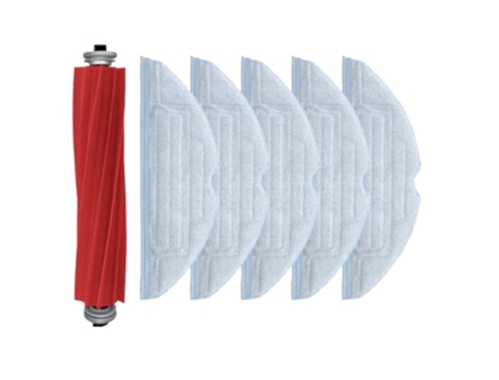 6pcs panos de esfregão de escova principal para limpeza xiaomi roborock s7 t7s plus