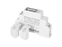 Medidor De Energía Monofásico Dds1891 De Alta Precisión 2p Lcd Rail 50hz 230v