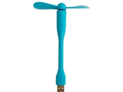 Mini Ventilador USB GOEIK 14-FANUSBPEN-A (Diámetro 8,5 cm - Azul)