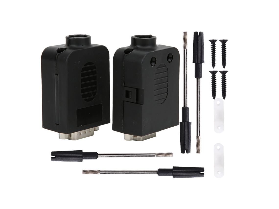 2 Adaptadores Serie Db9 De 9 Pines Macho A Terminal De Tornillo Db9-g-8a