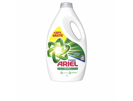 Detergente líquido ARIEL Poder Original 44 Lavados