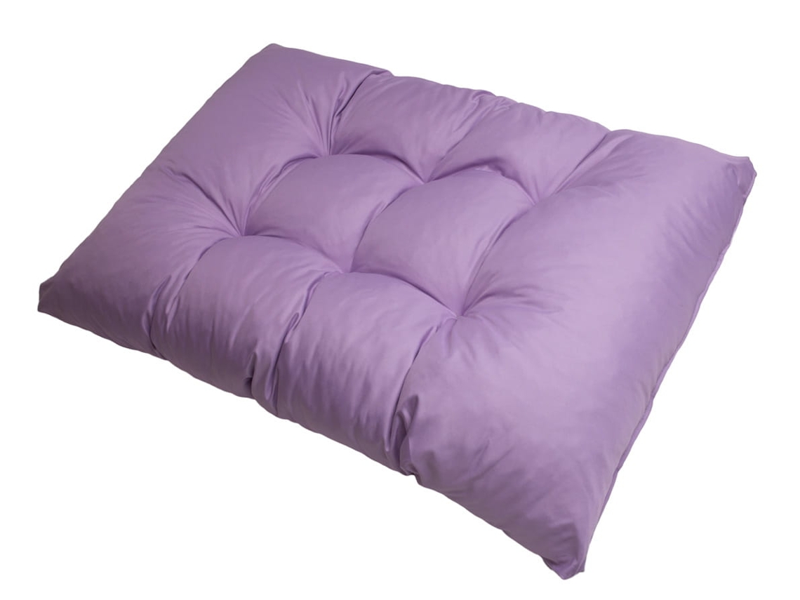 Cojín palet 120x50cm cojín del asiento europalets cojín de suelo infantil Cojín de paleta para exteriores de color violeta claro SETGARDEN