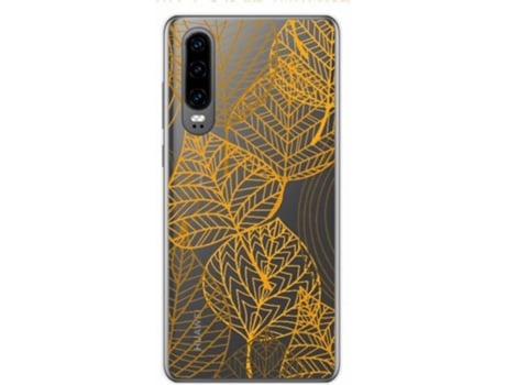 Carcasa Huawei P30 TUMUNDOSMARTPHONE Hojas Multicolor