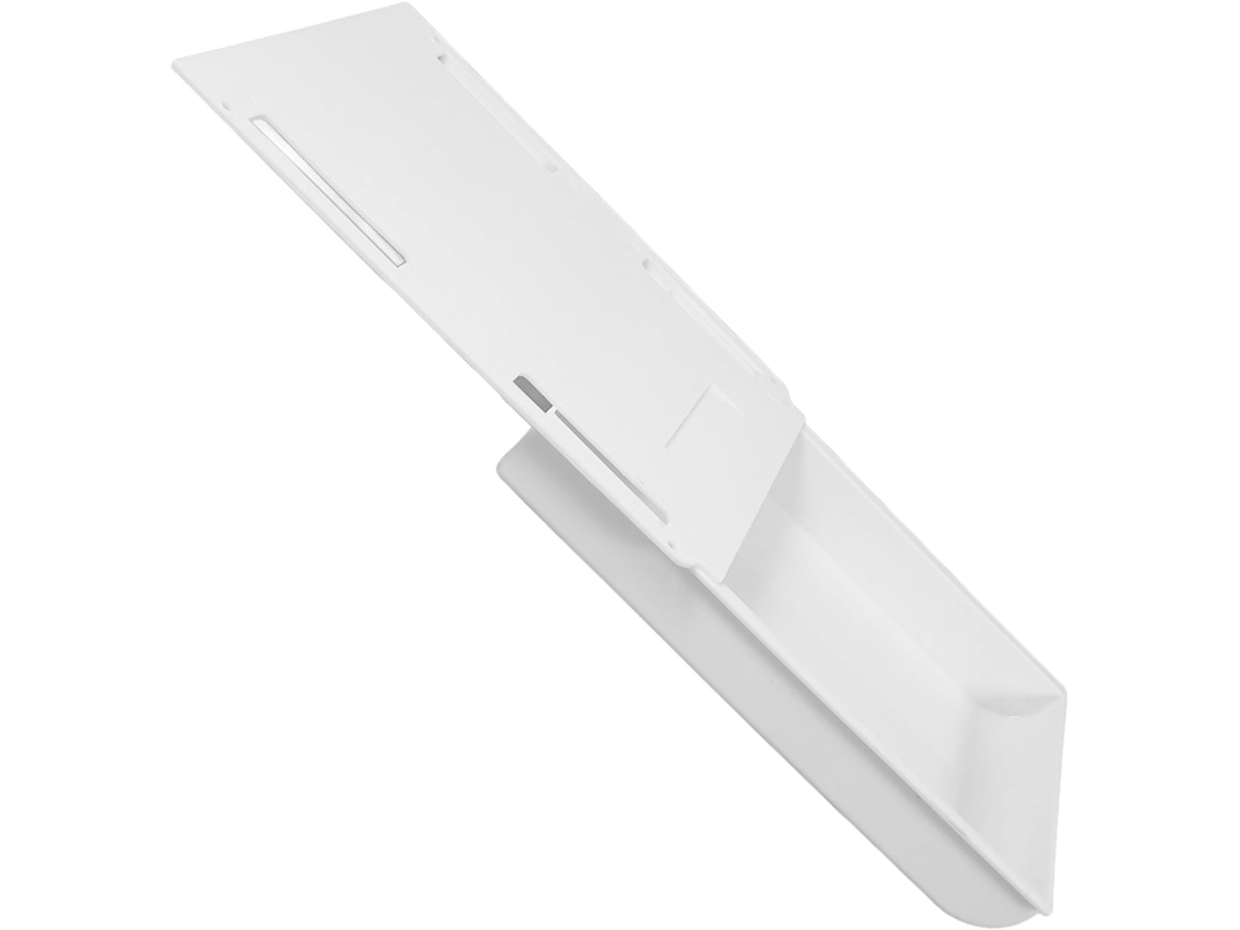 Cajón Deslizante Para Escritorio De Plástico Abs Blanco, Gran Capacidad, No Requiere Taladrar.