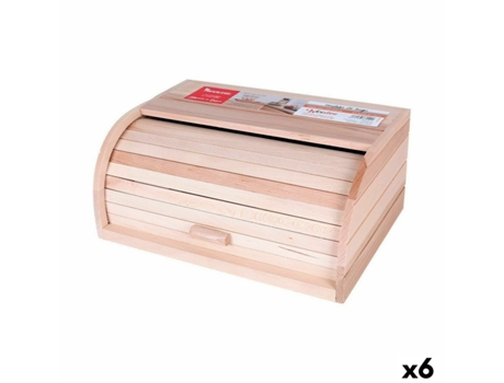 Panera QUTTIN Mueble Persiana de rejilla Madera 37,5 x 26,5 x 16 cm (6 Unidades)