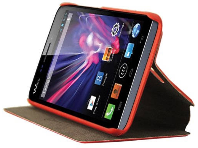Funda Wiko Wax MOCCA DESIGN ERWIW1 ROUGE Rojo