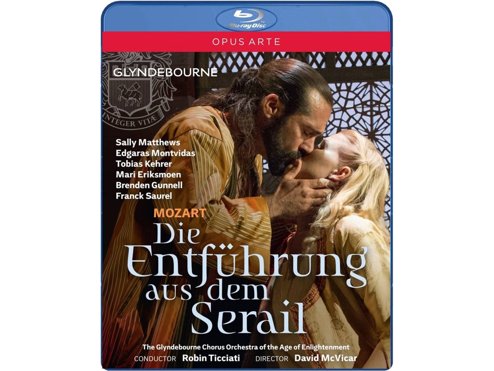 Blu-ray Video Matthews,S./Montvidas,E./Kehrer,T./Ticciati,R./+ - Die Entführung aus dem Serail (1 CDs)