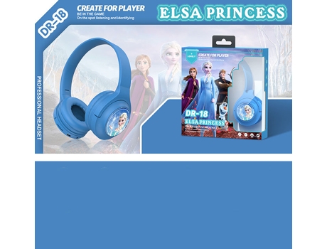 Auriculares Bluetooth SENLIN Frozen Princess Headset5.0 universales